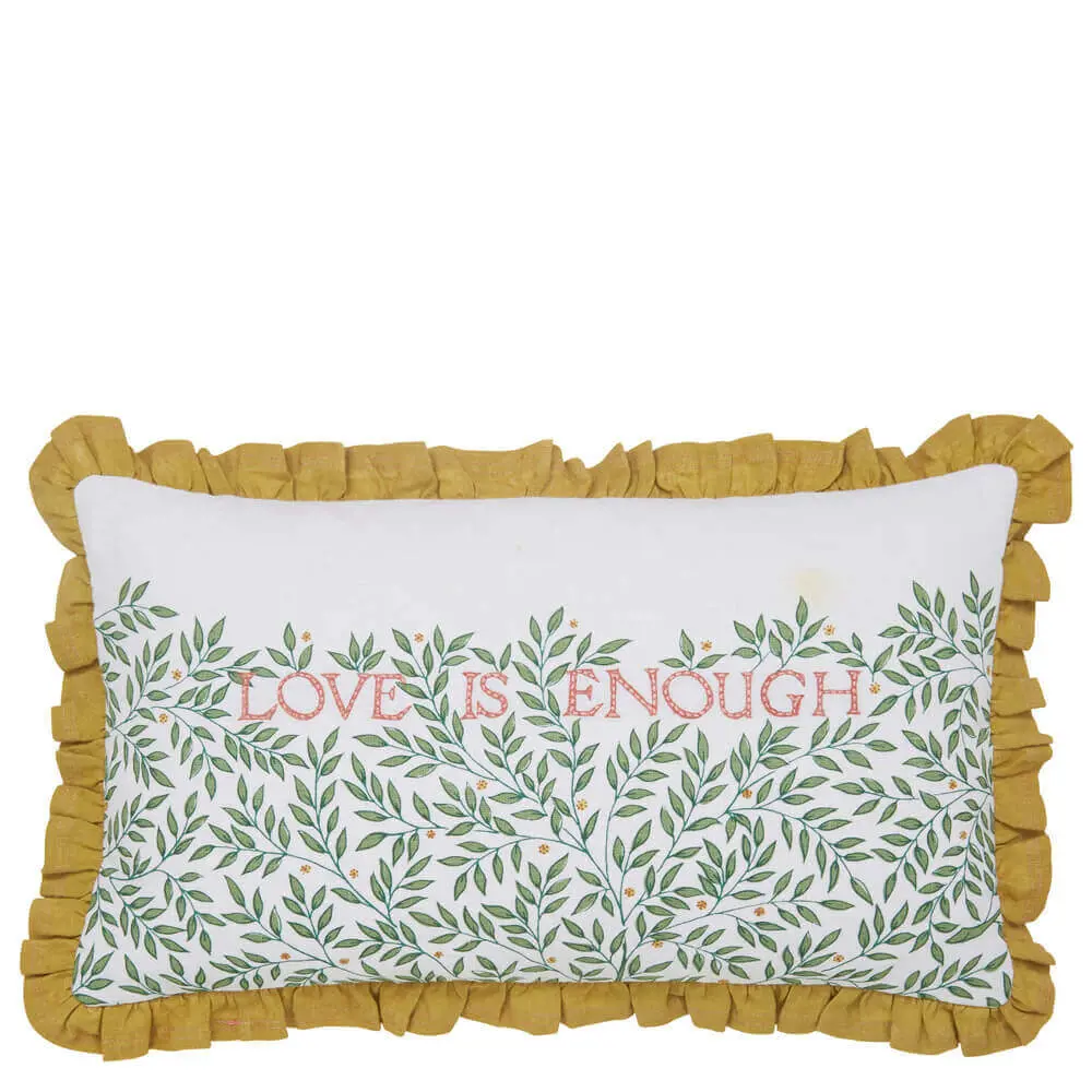 Morris & Co Love is Enough Cushion